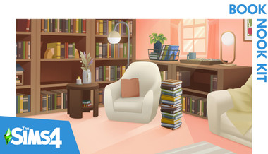 The Sims 4 Book Nook Kit