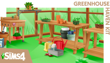 The Sims 4 Greenhouse Haven Kit